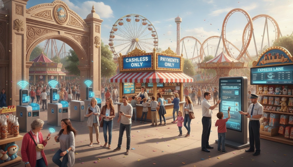 discover how cashless solutions are revolutionizing the amusement park experience by enhancing convenience, speeding up transactions, and improving overall guest satisfaction.
