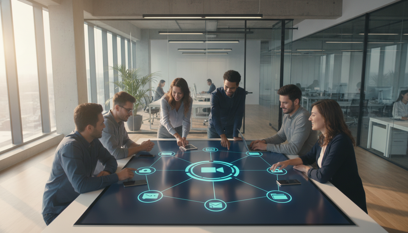 How does HDIntranet boost internal communication?