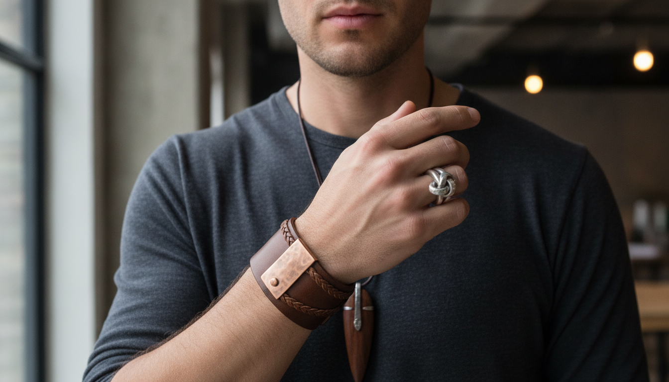 Why is handmade jewellery for men on the rise?
