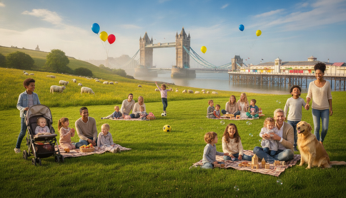 What are the most family-friendly places to visit in the UK?